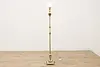 Victorian Antique Ornate Brass & Onyx Floor Lamp, Mosaic (8)