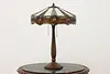 Craftsman Design Stained Leaded Glass Desk Lamp, Creations (11)