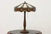 Craftsman Design Stained Leaded Glass Desk Lamp, Creations (2)