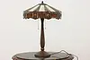 Craftsman Design Stained Leaded Glass Desk Lamp, Creations (7)