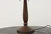 Craftsman Design Stained Leaded Glass Desk Lamp, Creations (9)