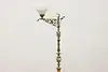 Thumbnail of Classical Antique Marble & Onyx Bridge Floor Lamp Moreau (10)