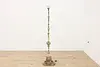 Thumbnail of Classical Antique Marble & Onyx Bridge Floor Lamp Moreau (13)