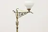 Thumbnail of Classical Antique Marble & Onyx Bridge Floor Lamp Moreau (18)