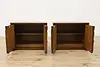 Lane Midcentury Modern Brutalist 6 Pc Oak King Bedroom Set (14)