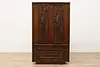 Lane Midcentury Modern Brutalist 6 Pc Oak King Bedroom Set (21)