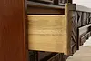 Lane Midcentury Modern Brutalist 6 Pc Oak King Bedroom Set (32)