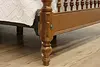 Farmhouse Victorian Design Birch Queen Size Spool Bed (12)