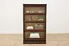 Macey Antique 4 Stack Oak Lawyer Bookcase or Display Macey (2)