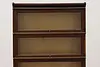 Macey Antique 4 Stack Oak Lawyer Bookcase or Display Macey (8)