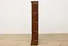 Globe 4 Stack Antique Oak Lawyer Bookcase Display Cabinet (10)