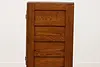 Farmhouse Antique Ash Ice Box Kitchen Pantry or Bar Cabinet (11)