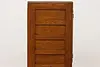 Farmhouse Antique Ash Ice Box Kitchen Pantry or Bar Cabinet (15)