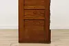 Farmhouse Antique Ash Ice Box Kitchen Pantry or Bar Cabinet (16)