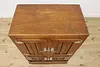 Farmhouse Antique Ash Ice Box Kitchen Pantry or Bar Cabinet (6)