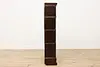 Arts & Crafts Antique Oak 4 Stack Lawyer Bookcase, Macey (15)