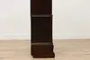 Arts & Crafts Antique Oak 4 Stack Lawyer Bookcase, Macey (17)