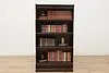 Arts & Crafts Antique Oak 4 Stack Lawyer Bookcase, Macey (4)