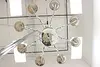 Traditional Vintage 8 Candle Polished Aluminum Chandelier (9)