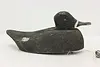 Farmhouse Antique Painted & Carved Duck Decoy Sculpture (3)