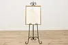 Contemporary Painted Iron Artist Painting Display Easel (2)