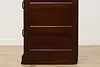 Arts & Crafts Mission Oak Antique Office File Cabinet, Globe (11)