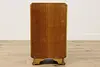 Art Deco Vintage Mahogany Waterfall Nightstand or End Table (9)