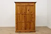 Farmhouse Country Pine Vintage Kitchen Cabinet Pantry (6)