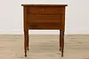 Sheraton Vintage Tiger Maple Chest Nightstand or End Table (10)