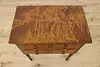 Sheraton Vintage Tiger Maple Chest Nightstand or End Table (5)