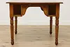 Victorian Farmhouse Antique Oak Pub or Tavern Game Table (5)