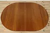 Arts & Crafts Mission Oak Antique 54" Dining Table, 2 Leaves (6)