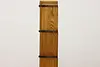 Globe Arts & Crafts Mission Oak 4 Stack Lawyer Bookcase (12)