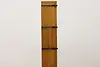 Globe Arts & Crafts Mission Oak 4 Stack Lawyer Bookcase (16)