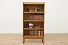 Globe Arts & Crafts Mission Oak 4 Stack Lawyer Bookcase (4)