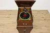 Victrola Antique Tabletop Phonograph VV-IX, Record Cabinet (6)