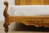 Country French Vintage Carved Pine King Size Bed, Ferguson (10)