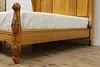 Country French Vintage Carved Pine King Size Bed, Ferguson (13)