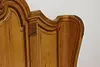 Country French Vintage Carved Pine King Size Bed, Ferguson (17)