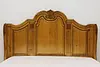 Country French Vintage Carved Pine King Size Bed, Ferguson (4)