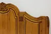 Country French Vintage Carved Pine King Size Bed, Ferguson (6)