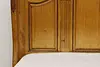 Country French Vintage Carved Pine King Size Bed, Ferguson (7)