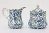 Lefton China Vintage Paisley China Creamer & Sugar Set (6)