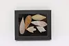 Set of 6 Antique Indigenous Stone Points & Arrowheads (2)