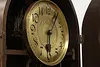 German Art Deco Antique Oak Grandfather Tall Case Clock, FMS (17)