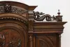 Renaissance Antique Carved Walnut Sideboard or Bar Cabinet (12)