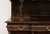 Renaissance Antique Carved Walnut Sideboard or Bar Cabinet (15)