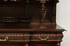 Renaissance Antique Carved Walnut Sideboard or Bar Cabinet (16)