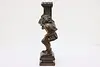 Renaissance Antique Carved Walnut Salvage Jester Sculpture (6)