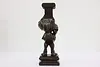 Renaissance Antique Carved Walnut Salvage Jester Sculpture (7)